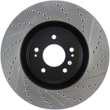 StopTech Slotted & Drilled Sport Brake Rotor Stoptech Brake Rotors - Slot & Drilled  AXOPROS