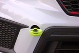 PERRIN 18-21 Subaru WRX & STI / 13-25 BRZ / 17-20 Toyota 86 Tow Hook Kit (Front) - Neon Yellow Perrin Performance Tow Hooks  AXOPROS