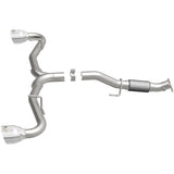 MagnaFlow Cat-Back 2015 Alfa Romeo 4C 1.7L SS 2.5in Dual Split Rear 4.in Tips Magnaflow Catback  AXOPROS