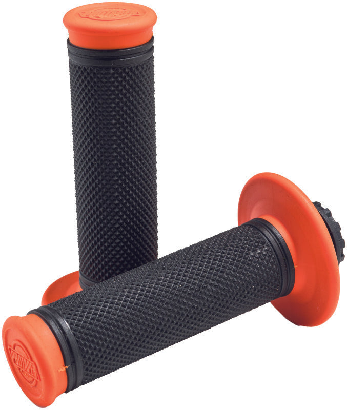 ProTaper Pro Series Clamp On Full Diamond Orange/Black ProTaper Grips  AXOPROS