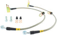 StopTech 11-15 Honda CR-Z / 09-14 Honda Fit Stainless Steel Front Brake Lines Stoptech Brake Line Kits  AXOPROS