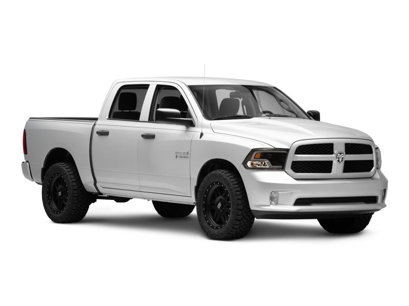 Raxiom 09-18 RAM 1500 LED Halo Projector Headlights- Black Housing (Clear Lens) Raxiom Headlights  AXOPROS