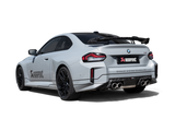 Akrapovic BMW M2 Coupe (G87) Tail Pipe Set - Chopped Carbon Akrapovic Tips  AXOPROS