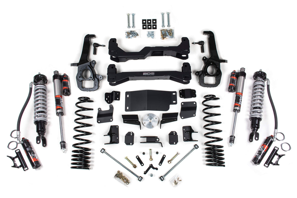 5 Inch Lift Kit - FOX 2.5 Performance Elite Coil-Over - Ram 1500 Rebel (19-24) 4WD BDS Suspension Suspension Lift Kit  AXOPROS