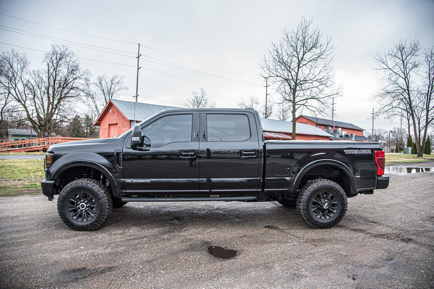 5 Inch Lift Kit W/ 4-Link - FOX 2.5 Performance Elite Coil-Over Conversion - Ford F250/F350 Super Duty (20-22) 4WD - Diesel BDS Suspension Suspension Lift Kit  AXOPROS
