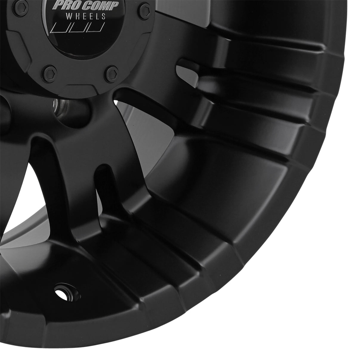 Raven Satin Black 17x9 8x170 4.75BS Offset -6mm Cap P/N 8515041 Pro Comp Wheel  AXOPROS