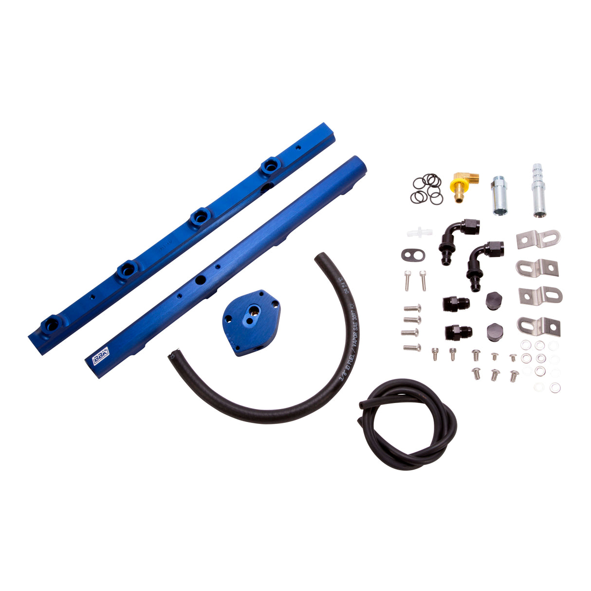 BBK MUSTANG 4.6L GT HIGH FLOW BILLET ALUMINUM FUEL RAIL KIT BBK Performance Parts Fuel Injection Fuel Rail  AXOPROS