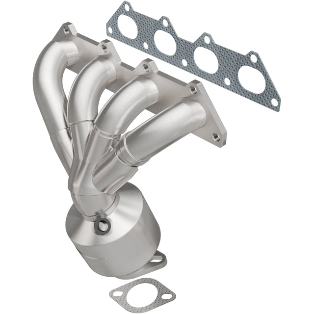 HM Grade Manifold Catalytic Converter MagnaFlow Exhaust Products Catalytic Converter with Integrated Exhaust Manifold  AXOPROS
