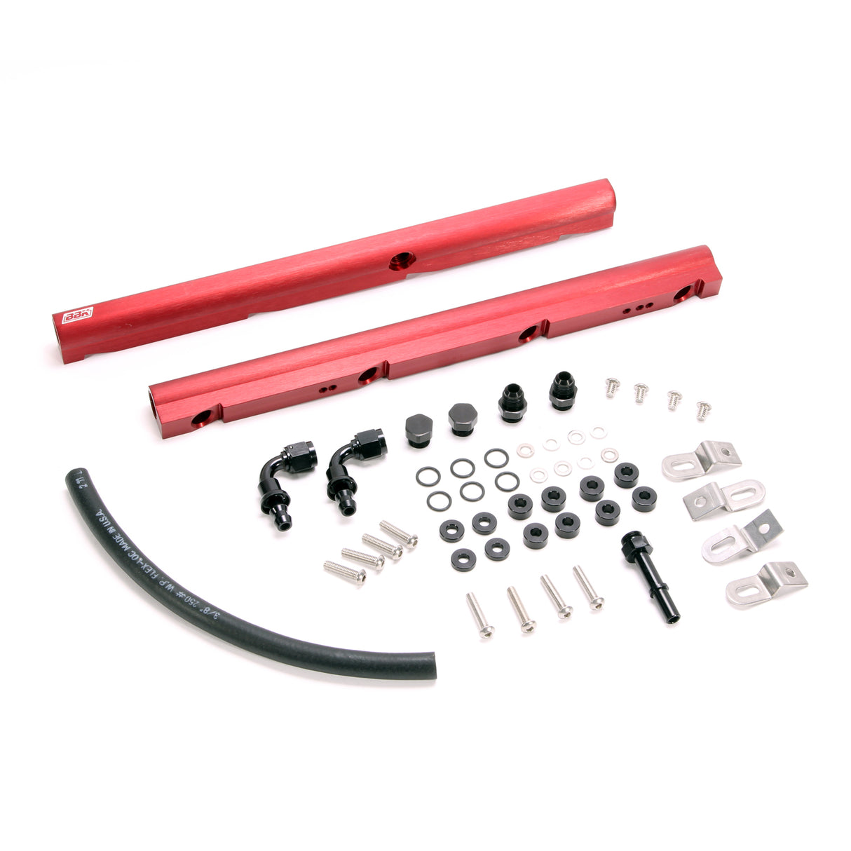 BBK 1997-2004 CHEVROLET GM LS1 HIGH-FLOW BILLET ALUMINUM FUEL RAIL KIT BBK Performance Parts Fuel Injection Fuel Rail  AXOPROS