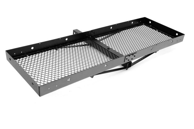 Lund Universal 20in X 60in Basic Cargo Carrier For 2in Hitches - Black LUND Hitch Racks  AXOPROS