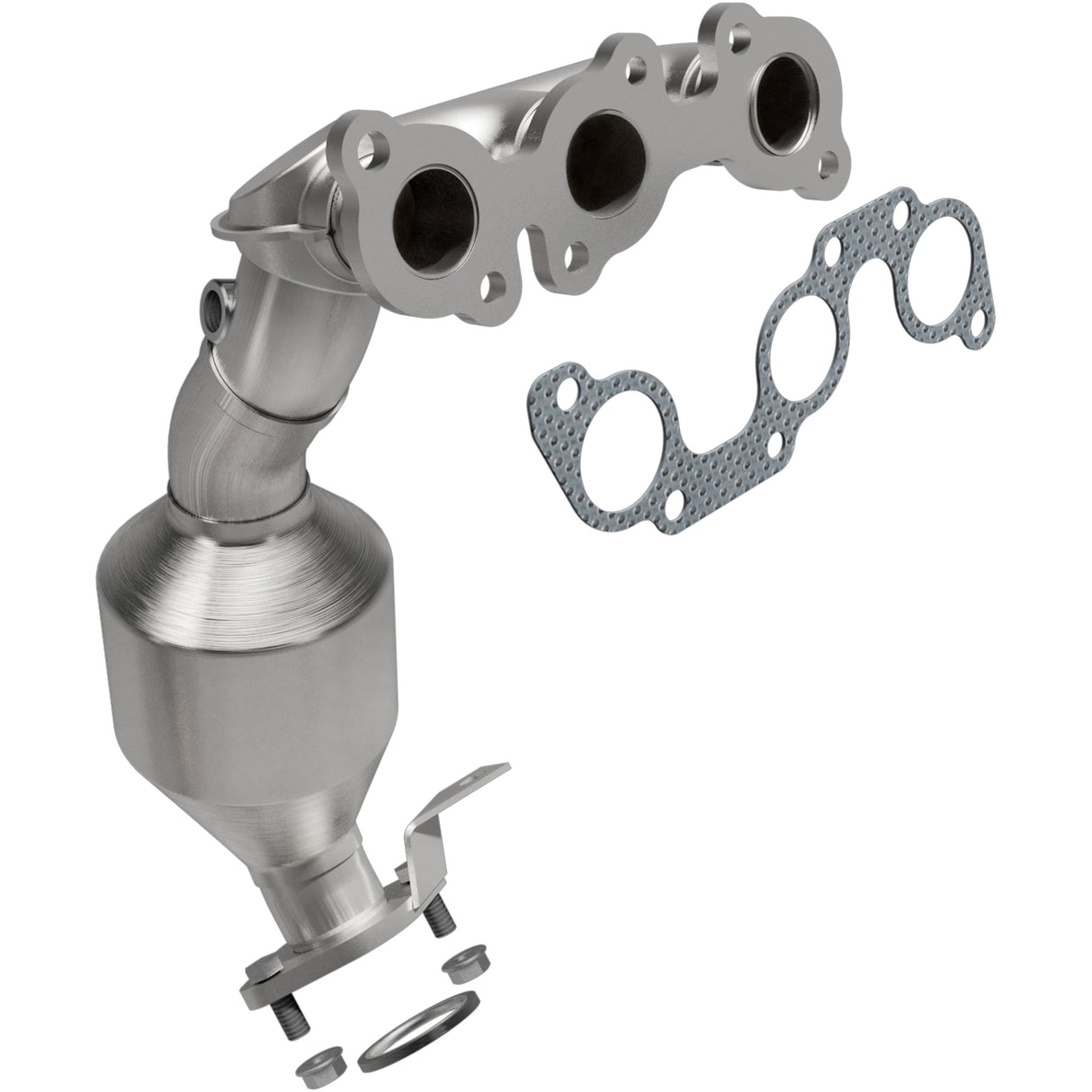 HM Grade Manifold Catalytic Converter MagnaFlow Exhaust Products Catalytic Converter with Integrated Exhaust Manifold  AXOPROS