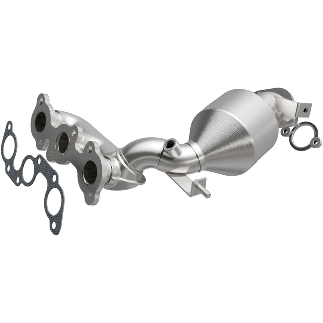 HM Grade Manifold Catalytic Converter MagnaFlow Exhaust Products Catalytic Converter with Integrated Exhaust Manifold  AXOPROS