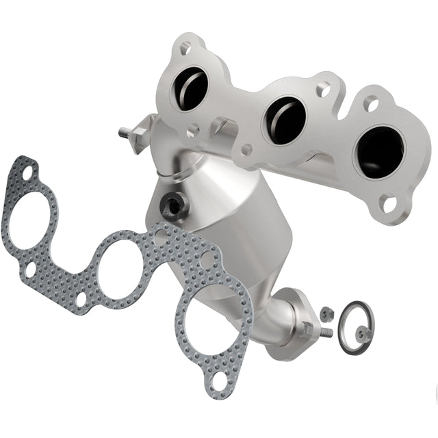 HM Grade Manifold Catalytic Converter MagnaFlow Exhaust Products Catalytic Converter with Integrated Exhaust Manifold  AXOPROS