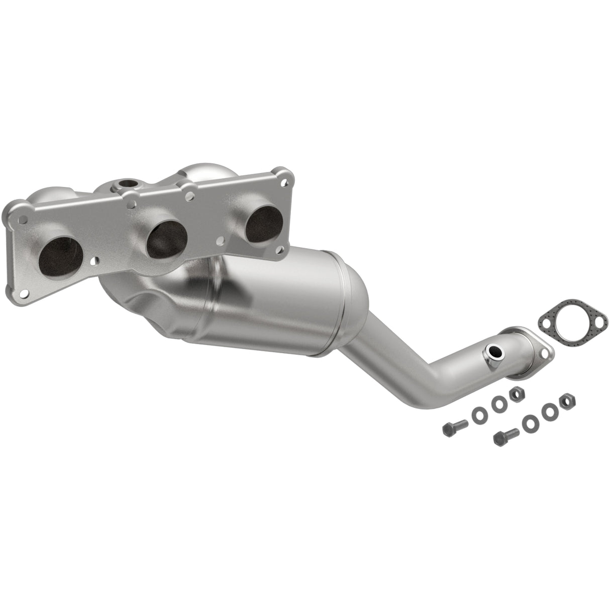 HM Grade Manifold Catalytic Converter MagnaFlow Exhaust Products Catalytic Converter with Integrated Exhaust Manifold  AXOPROS