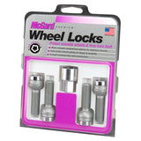 McGard Wheel Lock Bolt Set - 4pk. (Radius Seat) M14X1.5 / 17mm Hex / 27.0mm Shank Length - Chrome McGard Wheel Bolts  AXOPROS