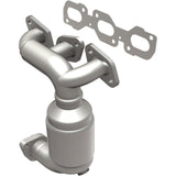 HM Grade Manifold Catalytic Converter MagnaFlow Exhaust Products Catalytic Converter with Integrated Exhaust Manifold  AXOPROS
