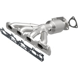 HM Grade Manifold Catalytic Converter MagnaFlow Exhaust Products Catalytic Converter with Integrated Exhaust Manifold  AXOPROS