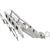 HM Grade Manifold Catalytic Converter MagnaFlow Exhaust Products Catalytic Converter with Integrated Exhaust Manifold  AXOPROS