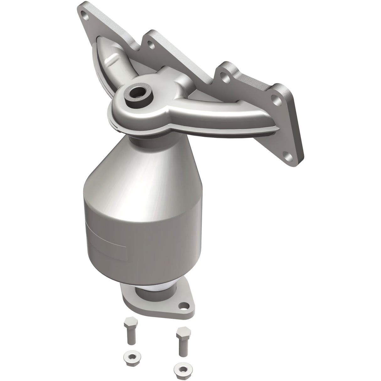 HM Grade Manifold Catalytic Converter MagnaFlow Exhaust Products Catalytic Converter with Integrated Exhaust Manifold  AXOPROS
