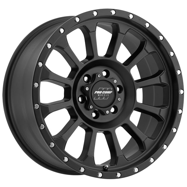 Rockwell Satin Black 18x9 6x135 5BS Offset 0mm Cap P/N 503442500 Pro Comp Wheel  AXOPROS