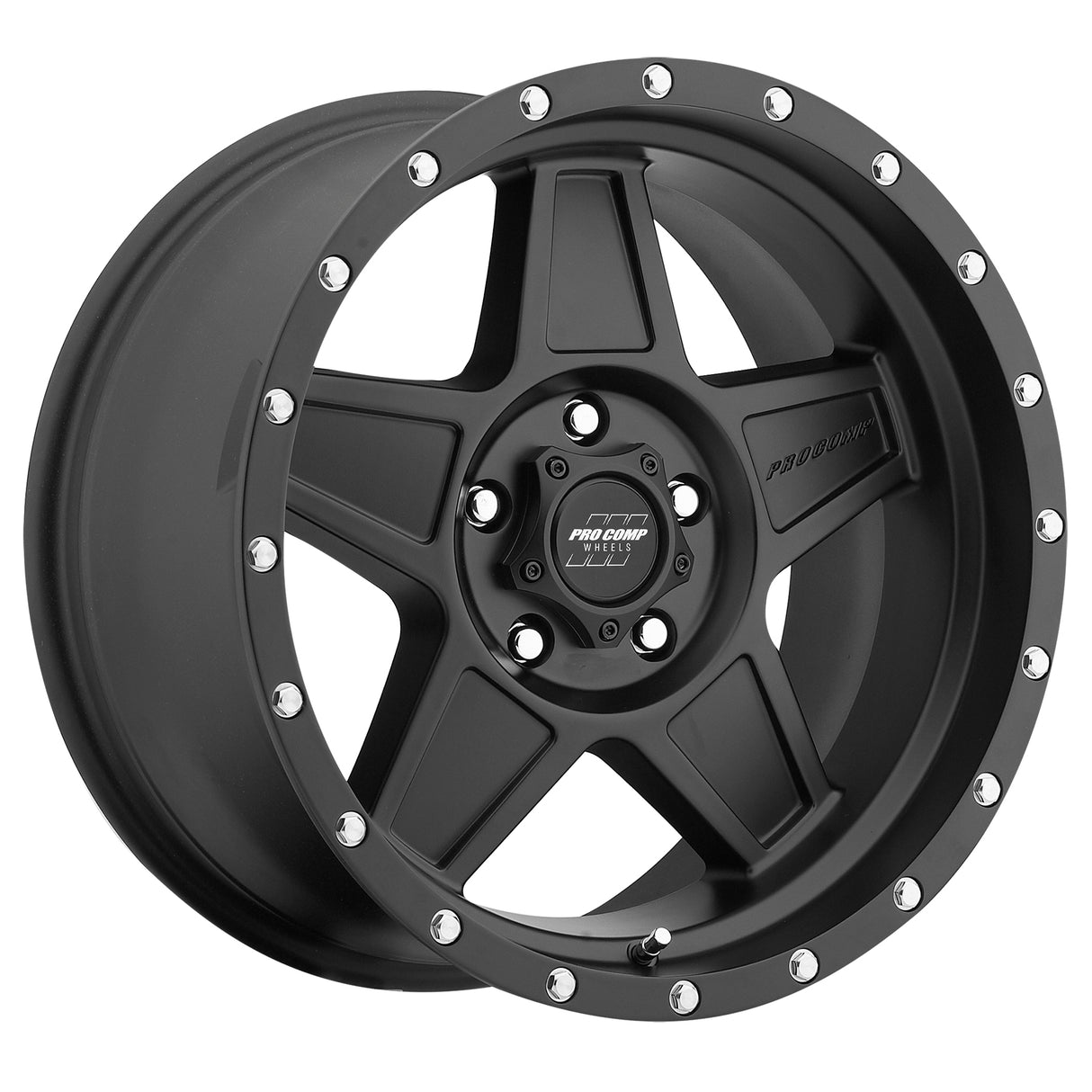 Predator Satin Black 17x8.5 5x5 4.75BS Offset 0mm Cap P/N 503432700 Pro Comp Wheel  AXOPROS