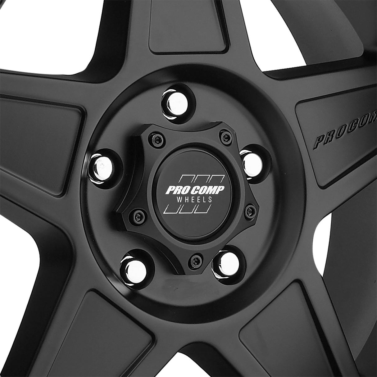 Predator Satin Black 18x9 5x5 5BS Offset 0mm Cap P/N 503432700 Pro Comp Wheel  AXOPROS