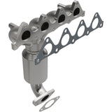 HM Grade Manifold Catalytic Converter MagnaFlow Exhaust Products Catalytic Converter with Integrated Exhaust Manifold  AXOPROS