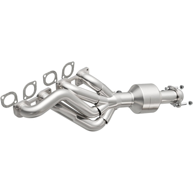 HM Grade Manifold Catalytic Converter MagnaFlow Exhaust Products Catalytic Converter with Integrated Exhaust Manifold  AXOPROS