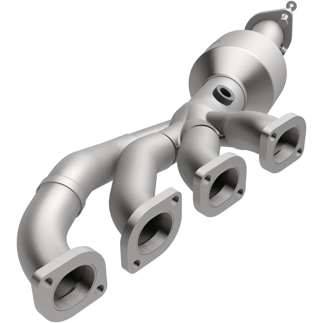 HM Grade Manifold Catalytic Converter MagnaFlow Exhaust Products Catalytic Converter with Integrated Exhaust Manifold  AXOPROS