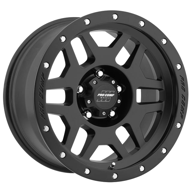 Phaser Satin Black 18x9 5x150 5.5BS Offset 12mm Cap P/N 5041555000 Pro Comp Wheel  AXOPROS