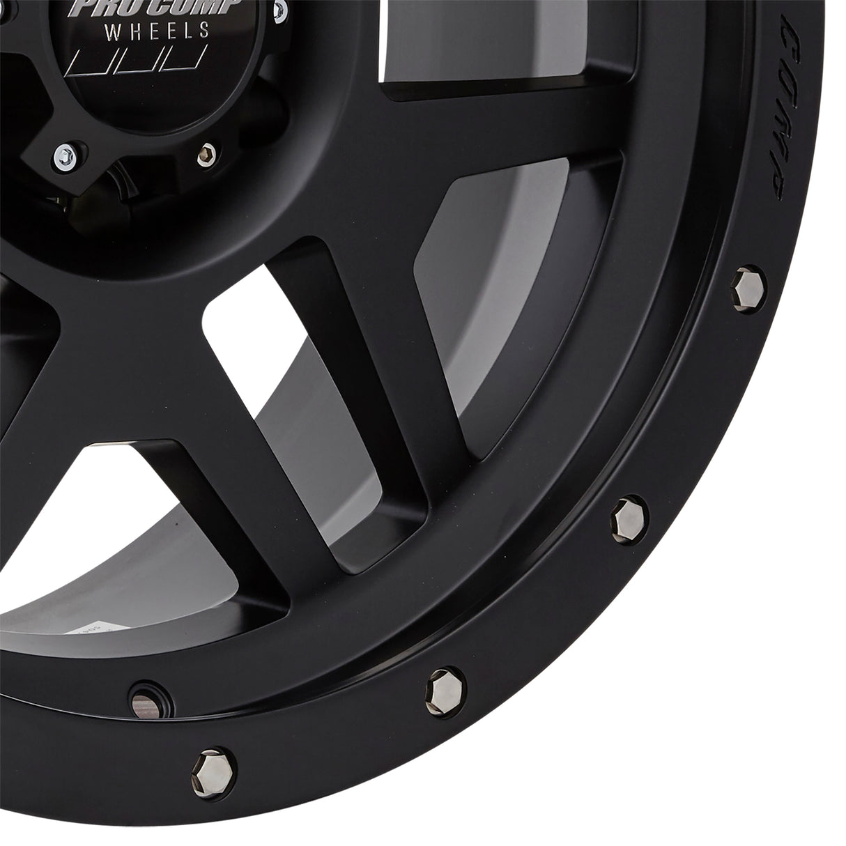 Phaser Satin Black 18x9 6x5.5 5.5BS Offset 12mm Cap P/N 5041635000 Pro Comp Wheel  AXOPROS
