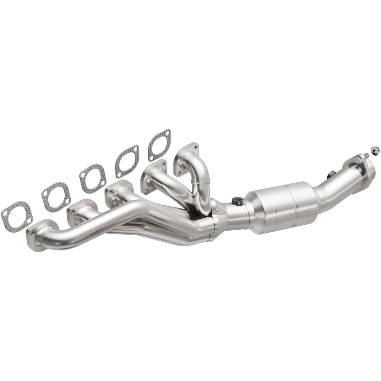 HM Grade Manifold Catalytic Converter MagnaFlow Exhaust Products Catalytic Converter with Integrated Exhaust Manifold  AXOPROS