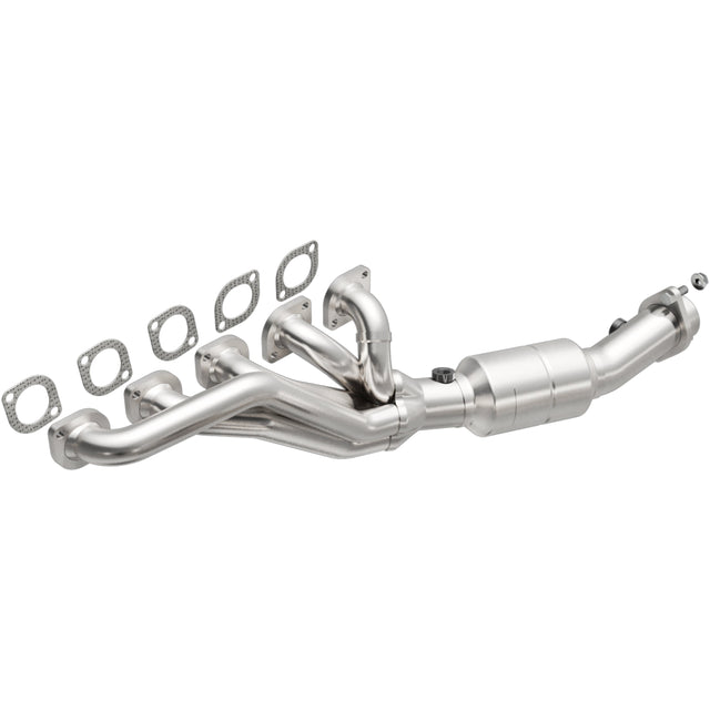 HM Grade Manifold Catalytic Converter MagnaFlow Exhaust Products Catalytic Converter with Integrated Exhaust Manifold  AXOPROS