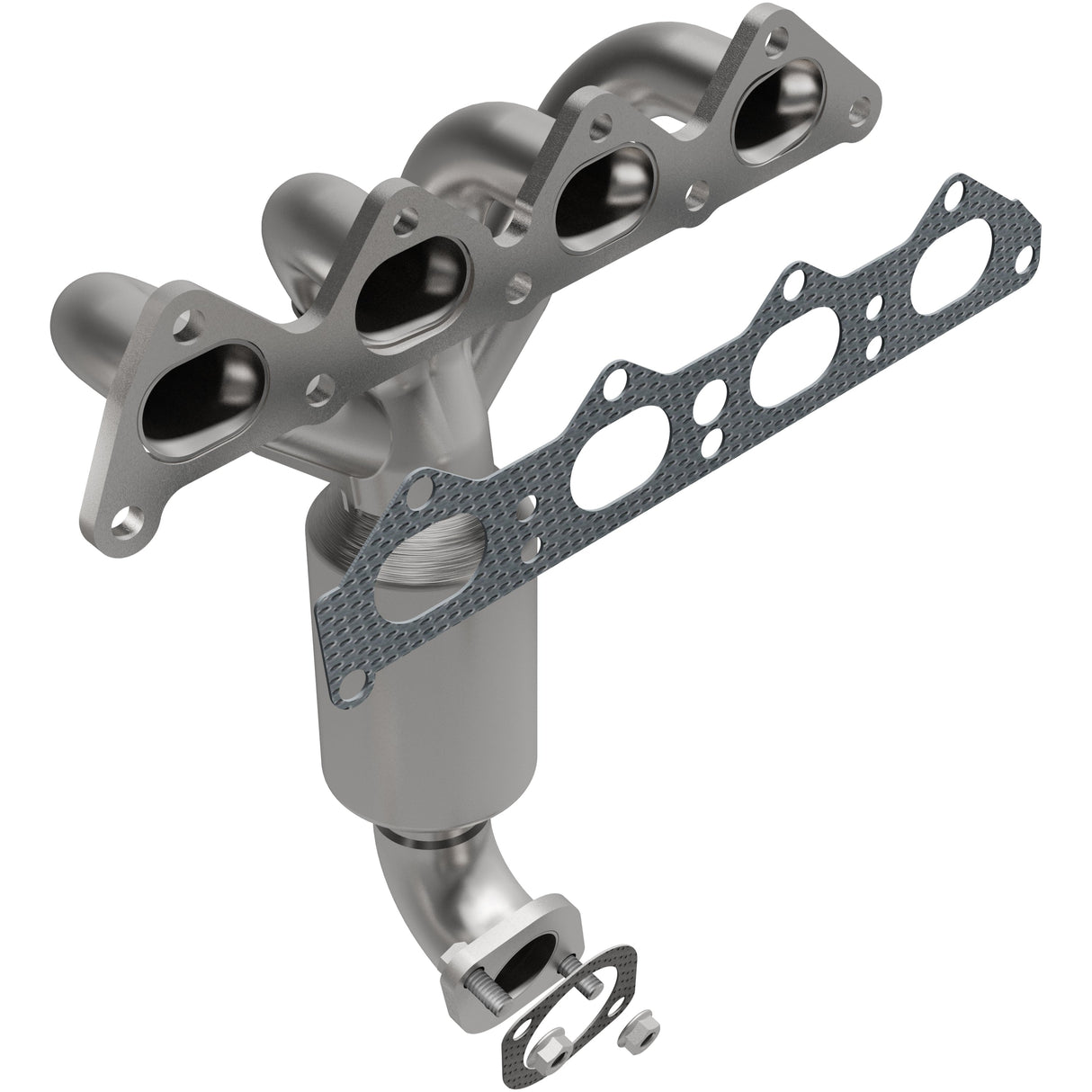 HM Grade Manifold Catalytic Converter MagnaFlow Exhaust Products Catalytic Converter with Integrated Exhaust Manifold  AXOPROS