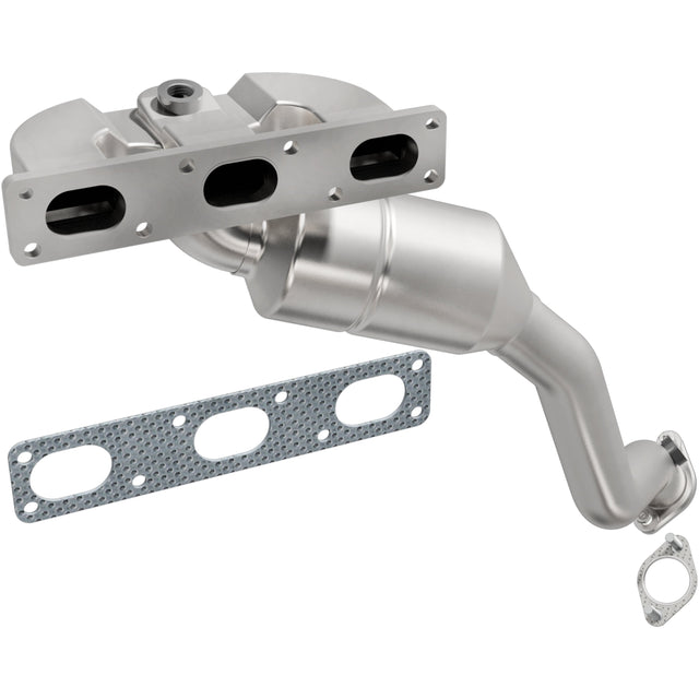 HM Grade Manifold Catalytic Converter MagnaFlow Exhaust Products Catalytic Converter with Integrated Exhaust Manifold  AXOPROS