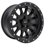 Syndrome Satin Black 17X9 5x5 4.75BS Offset -6mm Cap P/N 504432700 Pro Comp Wheel  AXOPROS