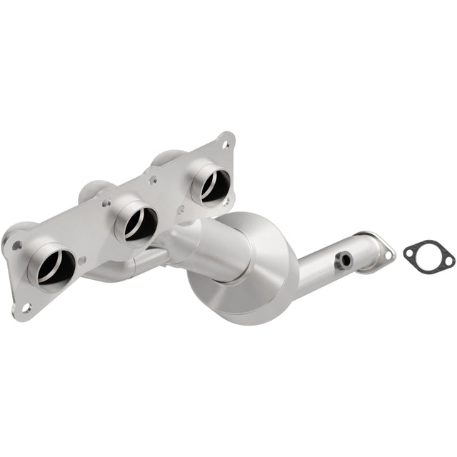 HM Grade Manifold Catalytic Converter MagnaFlow Exhaust Products Catalytic Converter with Integrated Exhaust Manifold  AXOPROS