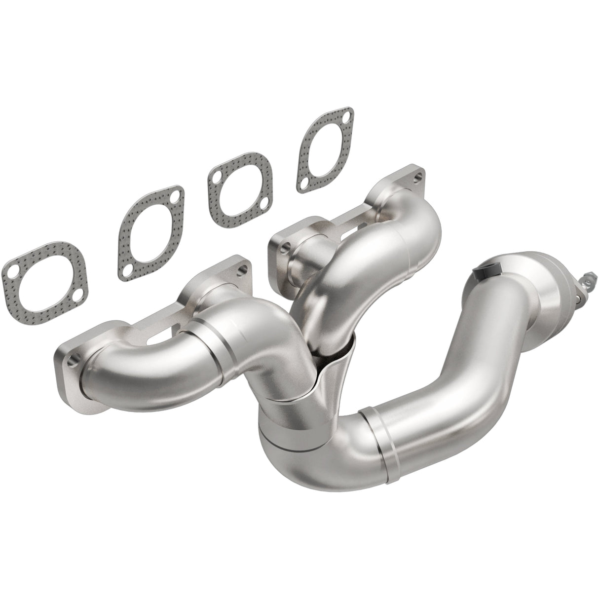 HM Grade Manifold Catalytic Converter MagnaFlow Exhaust Products Catalytic Converter with Integrated Exhaust Manifold  AXOPROS