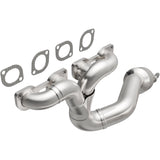 HM Grade Manifold Catalytic Converter MagnaFlow Exhaust Products Catalytic Converter with Integrated Exhaust Manifold  AXOPROS