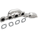 HM Grade Manifold Catalytic Converter MagnaFlow Exhaust Products Catalytic Converter with Integrated Exhaust Manifold  AXOPROS