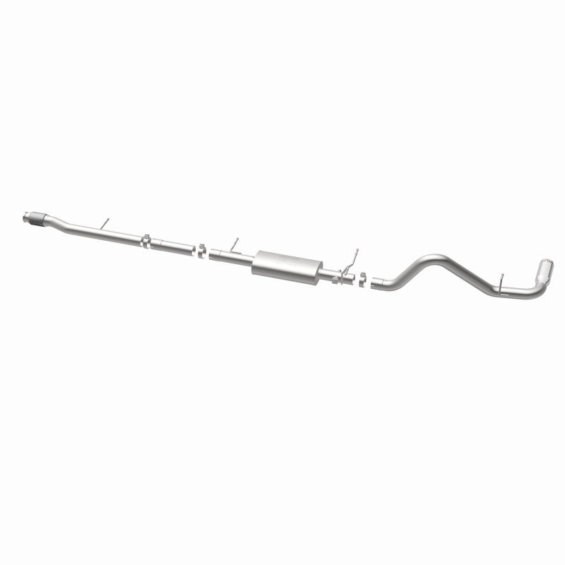 Magnaflow 14 Chevy Silverado V8 5.3L CC/EC Cab Single P/S Rear Exit Stainless Cat Back Perf Exhaust Magnaflow Catback  AXOPROS