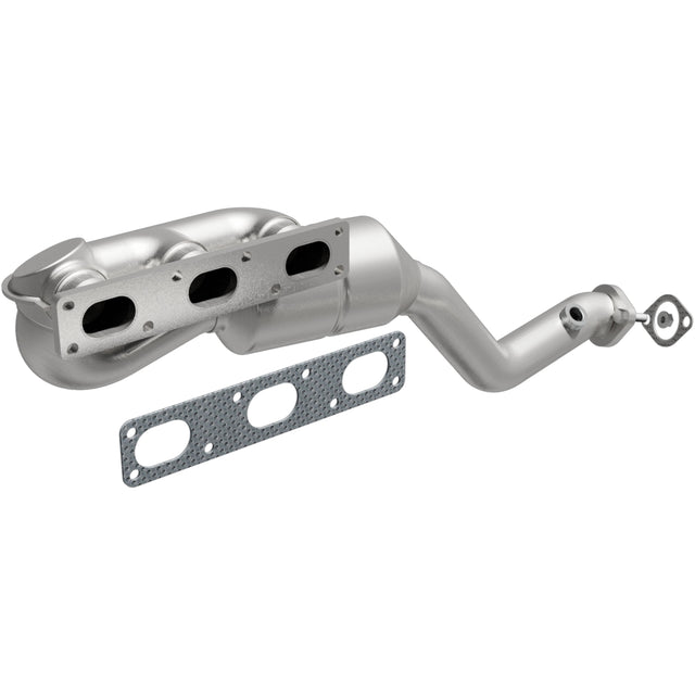 HM Grade Manifold Catalytic Converter MagnaFlow Exhaust Products Catalytic Converter with Integrated Exhaust Manifold  AXOPROS