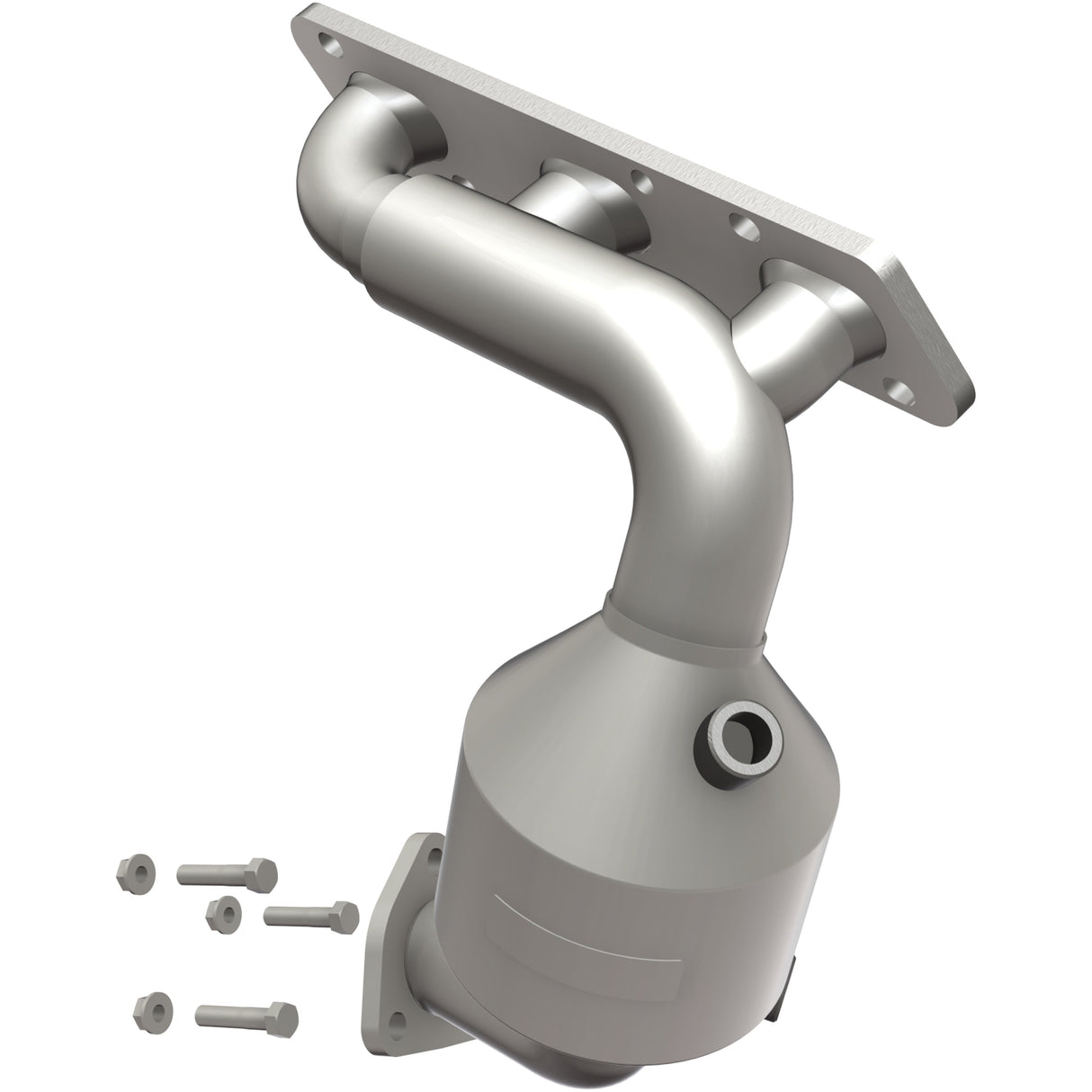 HM Grade Manifold Catalytic Converter MagnaFlow Exhaust Products Catalytic Converter with Integrated Exhaust Manifold  AXOPROS