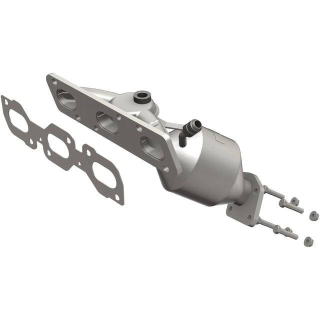 HM Grade Manifold Catalytic Converter MagnaFlow Exhaust Products Catalytic Converter with Integrated Exhaust Manifold  AXOPROS