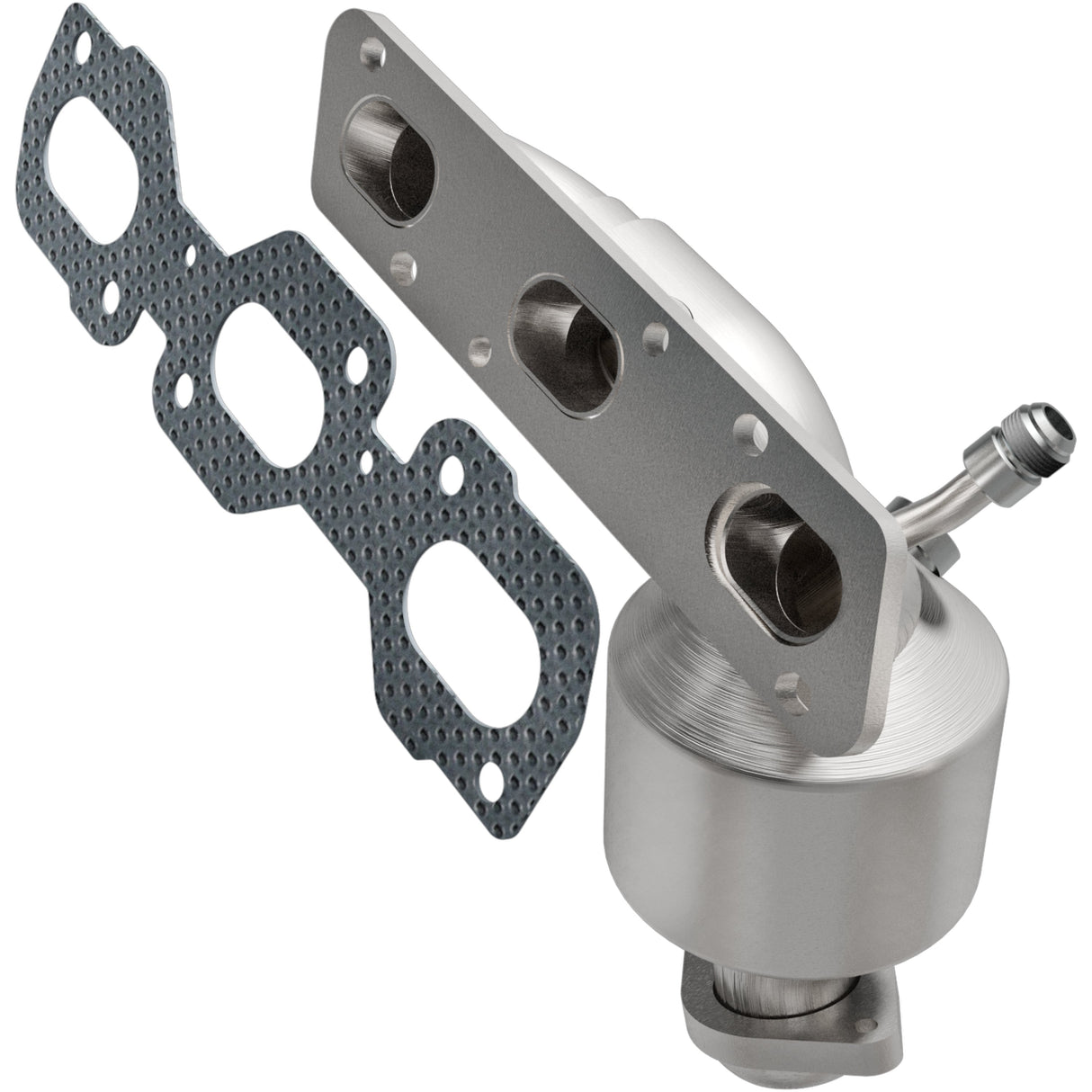 HM Grade Manifold Catalytic Converter MagnaFlow Exhaust Products Catalytic Converter with Integrated Exhaust Manifold  AXOPROS