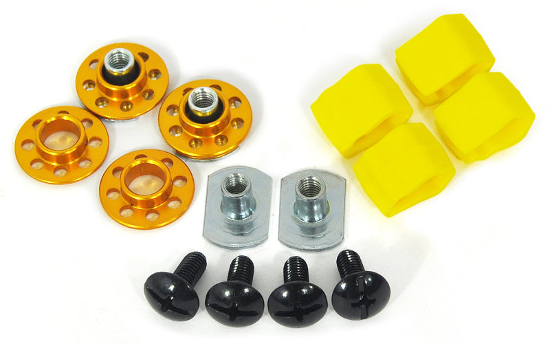 Cycra Replacement Hardware Rebound - Black/Silver Cycra Hand Guards  AXOPROS