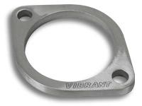 Vibrant 2-Bolt T304 SS Exhaust Flange (4in I.D.) Vibrant Flanges  AXOPROS