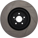 StopTech Power Slot 04 STi Front Left SportStop Slotted Rotor Stoptech Brake Rotors - Slotted  AXOPROS