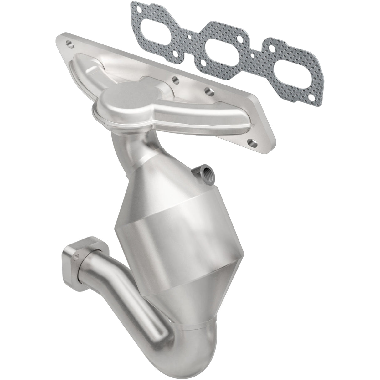 HM Grade Manifold Catalytic Converter MagnaFlow Exhaust Products Catalytic Converter with Integrated Exhaust Manifold  AXOPROS