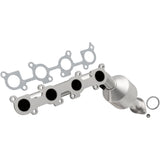 HM Grade Manifold Catalytic Converter MagnaFlow Exhaust Products Catalytic Converter with Integrated Exhaust Manifold  AXOPROS